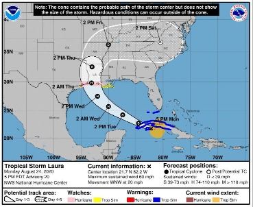 Tropical Storm Laura