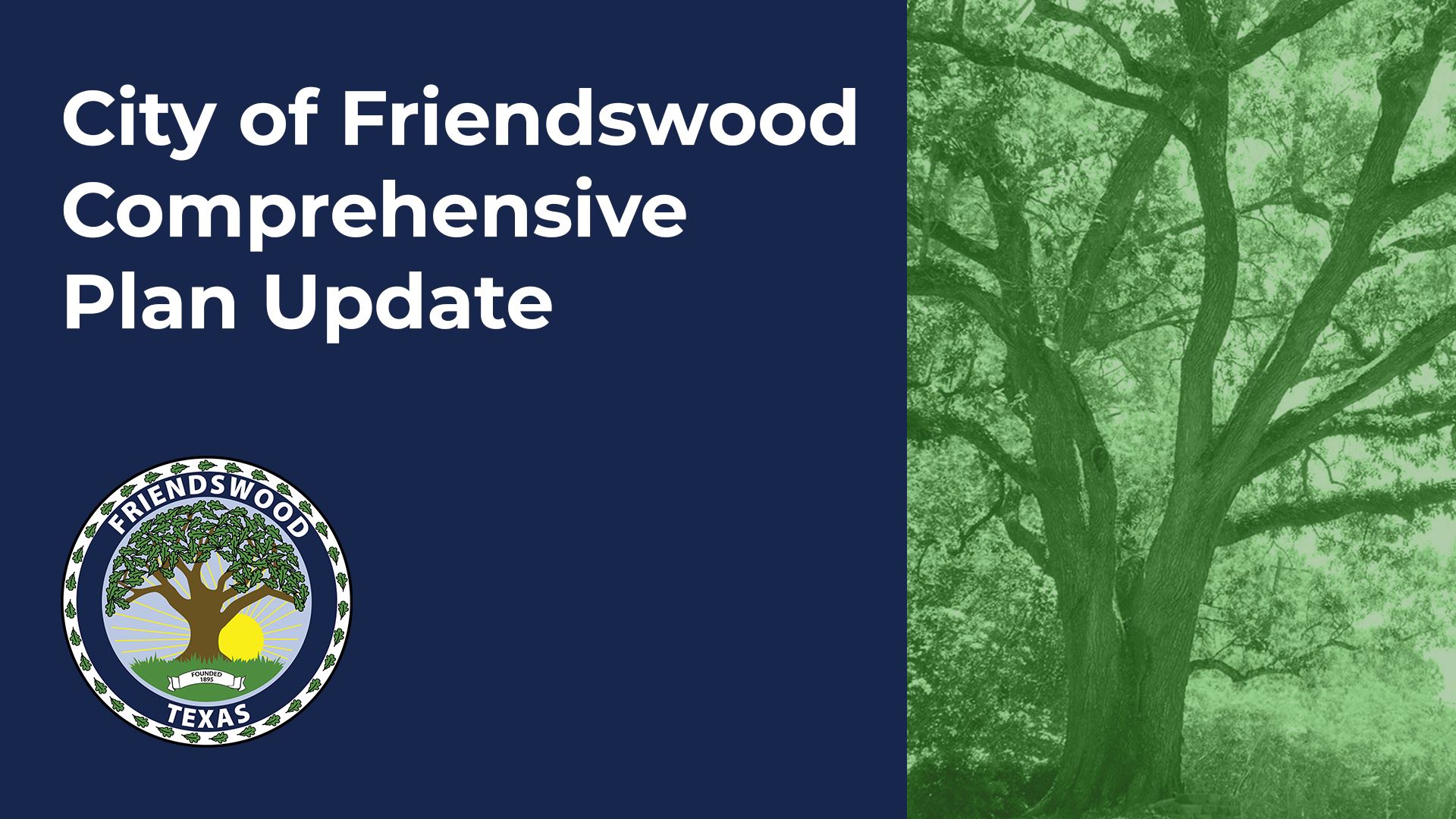 City of Friendswood  Comprehensive Plan 2025-2026