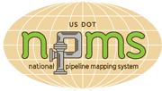 National Pipeline Mapping System Logo (PNG) Opens in new window